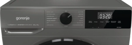 Стиральная машина Gorenje W2D2A164ADSS/C класс: A загр.фронтальная макс.:10кг (с сушкой) серый инвертер