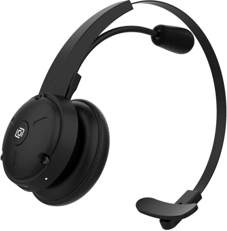 Наушники с микрофоном Оклик HS-L700 черный накладные BT оголовье (1978708)