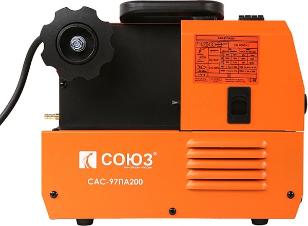 Сварочный полуавтомат Союз САС-97ПА200 инвертор ММА/TIG