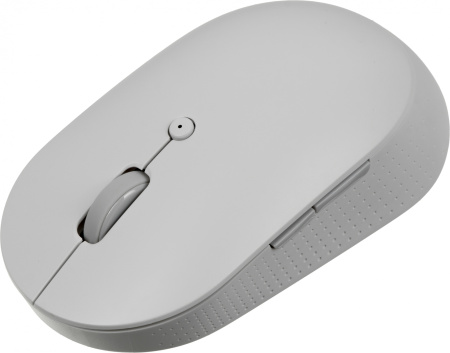 Мышь Xiaomi Mi Dual Mode Silent Edition белый оптическая (1300dpi) беспроводная BT для ноутбука (5but)