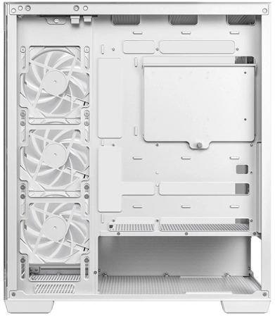 Корпус Deepcool CG580 4F WH белый без БП ATX 8x120mm 3x140mm 1xUSB3.0 audio bott PSU