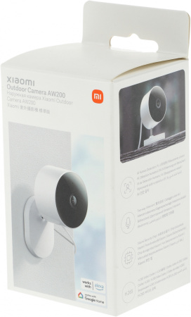 Камера видеонаблюдения IP Xiaomi Outdoor Camera AW200 Wi-Fi 2.8-3.6мм цв. корп.:белый (BHR6398GL)