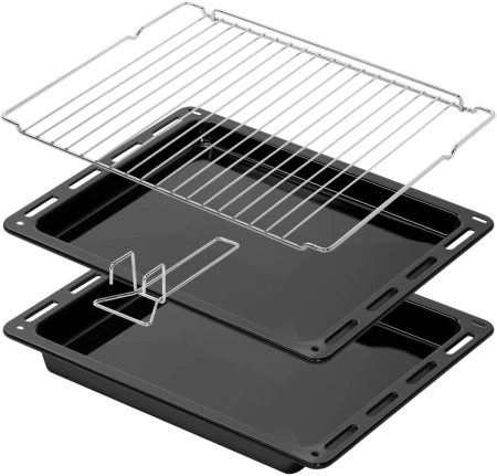 Духовой шкаф Электрический Maunfeld EOEH7614DGR темно-серый