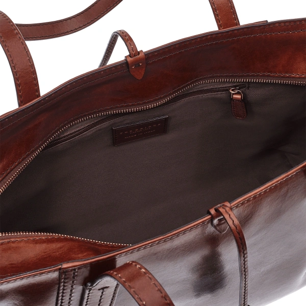 Сумка женская The Bridge Florentin 04344701/14 коричневый натур.кожа