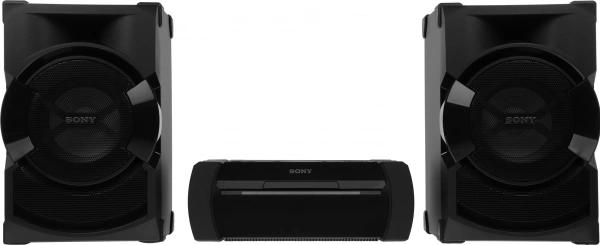 Минисистема Sony Shake-X10 черный 1200Вт/CD/CDRW/DVD/DVDRW/FM/USB/BT