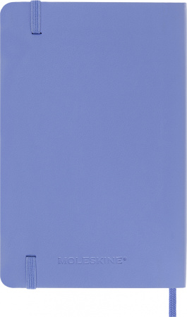 Блокнот Moleskine CLASSIC SOFT QP611B42 Pocket 90x140мм 192стр. линейка мягкая обложка голубая гортензия