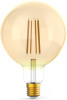 Лампа светодиодная Gauss Filament 158802010-D 10Вт цок.:E27 шар 220B 2400K св.свеч.бел.теп. (упак.:1шт)