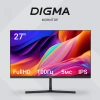 Монитор Digma 27" Progress 27P404F черный IPS LED 5ms 16:9 HDMI M/M матовая 300cd 178гр/178гр 1920x1080 100Hz VGA FHD 4.3кг