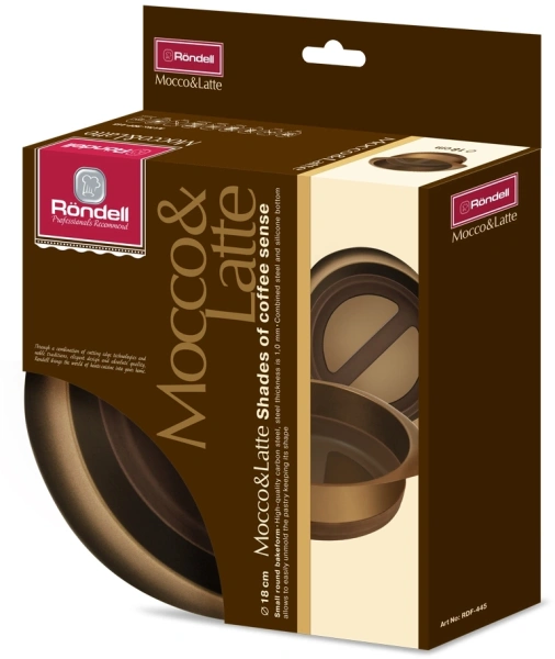 Форма для выпечки Rondell Mocco&Latte RDF-445 18см круглая