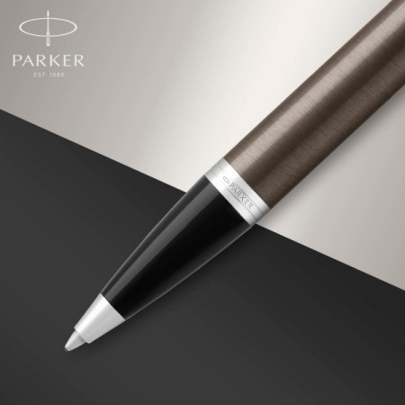 Ручка шариков. Parker IM Core K321 (CW1931671) Dark Espresso CT M син. черн. подар.кор.