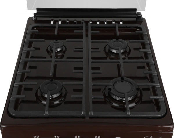 Плита Газовая Лысьва ГП 400 МС-2у коричневый (стеклянная крышка)