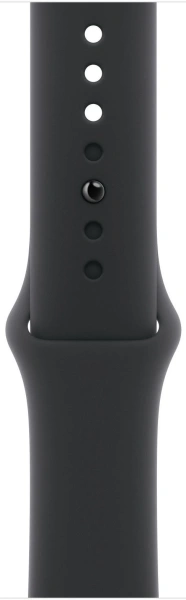 Смарт-часы Apple Watch Series 10 A2999 46мм 2.1" OLED корп.черный Sport Band рем.черный разм.брасл.:160-210мм (MWWQ3LW/A)