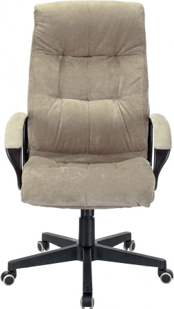Кресло руководителя Бюрократ CH-824 Fabric песочный Light-21 крестов. пластик