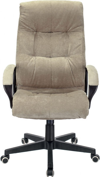 Кресло руководителя Бюрократ CH-824 Fabric песочный Light-21 крестов. пластик