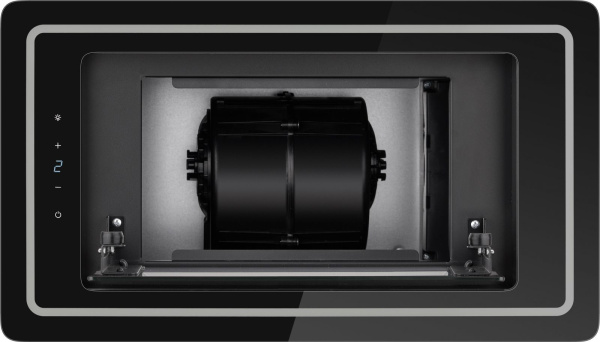 Вытяжка встраиваемая Weissgauff Quadra 606 Black черный управление: сенсорное (1 мотор)