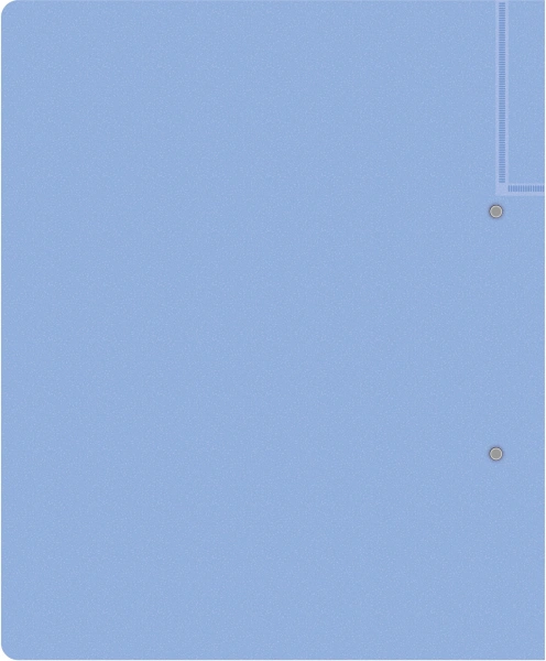 Папка на 2-х D-кольцах Бюрократ Gems GEM0812/2RAZURE A4 пластик 0.7мм кор.32мм торц.карм с бум. встав голубой топаз