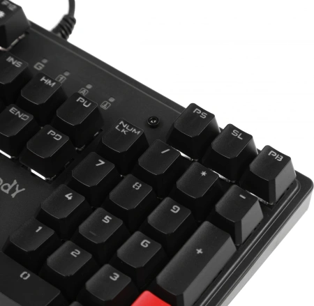 Клавиатура A4Tech Bloody S515R механическая черный USB for gamer LED (S515R FIRE BLACK)