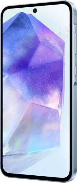Смартфон Samsung Galaxy A55 5G SM-A556E 256Gb 8Gb голубой 3G 4G 2Sim 6.6" AMOLED 1080x2340 And14 50M