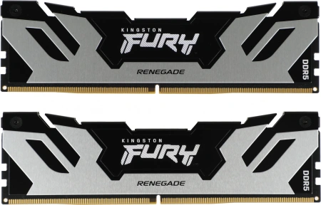 Память DDR5 2x16GB 7200MHz Kingston KF572C38RSK2-32 Fury Renegade Silver XMP RTL Gaming PC5-57600 CL