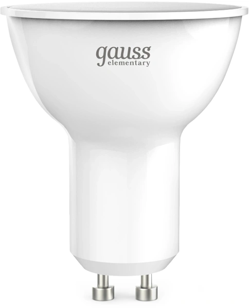 Лампа светодиодная Gauss Elementary 13621 11Вт цок.:GU10 софит 180B св.свеч.бел.нейт. MR16 (упак.:10шт)