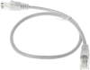 Патч-корд KingPrice KP-PC-c5e-0.5m-g 1Гбит/с UTP 4 пары cat.5E CCA molded 0.5м серый RJ-45 (m)-RJ-45 (m)