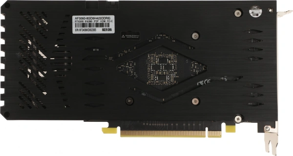 Видеокарта Afox PCI-E 4.0 AF3060-8GD6H4 NVIDIA GeForce RTX 3060 8Gb 128bit GDDR6 1320/15000 HDMIx1 DPx3 HDCP Ret