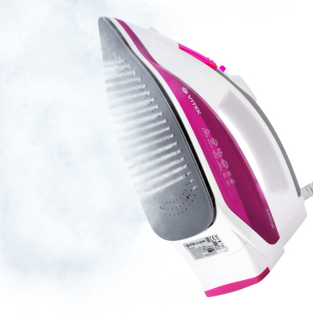 Утюг Vitek 1262-VT-02 2400Вт фиолетовый/белый