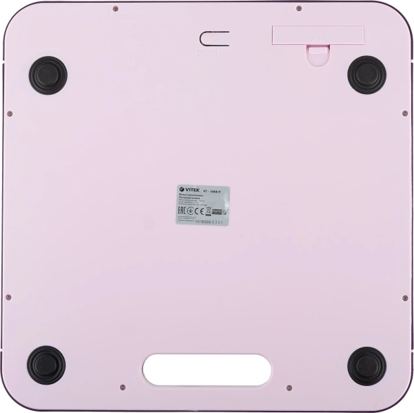 Весы напольные электронные Vitek VT-1968 P макс.180кг розовый