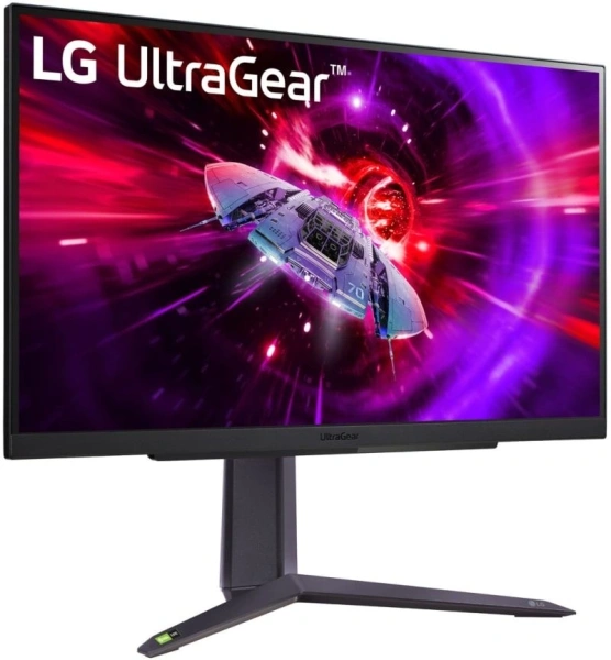 Монитор LG 27" 27GR75Q-B IPS QHD чер HDMI DP USB HAS 144Hz 300cd Ex
