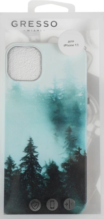 Чехол (клип-кейс) Gresso для iPhone 13 Meridian зеленый (GR17AAAE8895)