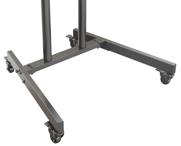 Стойка для телевизора Cactus CS-VM-ST04 черный 37"-70" макс.68кг напольный мобильный