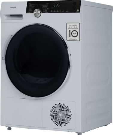 Сушильная машина Weissgauff WD 599 DC Inverter Heat Pump кл.энер.:A+++ макс.загр.:9кг белый (426593)