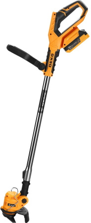 Триммер электрический Deko DKTR21 аккум. 350Вт 0.48л.с. неразбор.штан. реж.эл.:нож