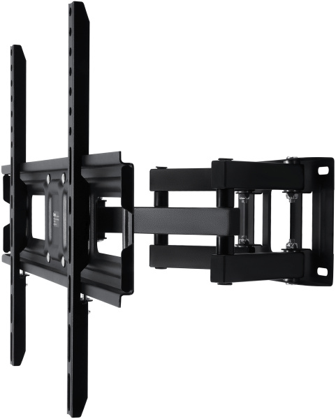 Кронштейн для телевизора Buro MF3 черный 32"-70" макс.40кг настенный поворотно-выдвижной и наклонный