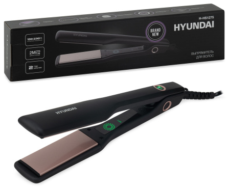 Выпрямитель Hyundai H-HS1275 50Вт черный (макс.темп.:230С)