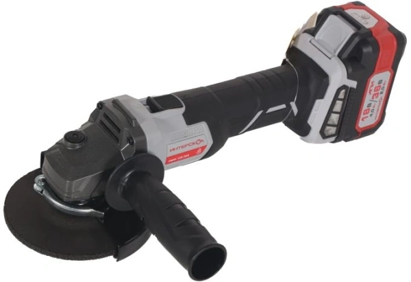 Углошлифовальная машина Интерскол УШМ-125/36В 8500об/мин рез.шпин.:M14 d=125мм жестк.кейс (816.2.2.70)