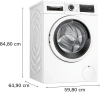 Стиральная машина Bosch WNA144VBSN пан.англ. класс: E загр.фронтальная макс.:9кг (с сушкой) белый