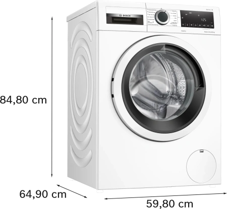 Стиральная машина Bosch WNA144VBSN пан.англ. класс: E загр.фронтальная макс.:9кг (с сушкой) белый