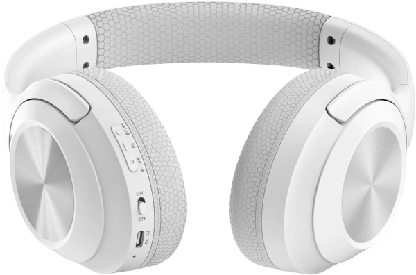Гарнитура мониторные A4Tech Fstyler BH220 белый беспроводные bluetooth (BH220 WHITE)