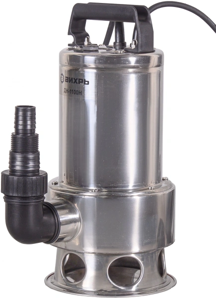 Насос дренажный Вихрь ДН-1100Н 1100Вт 15500л/час (68/2/5)