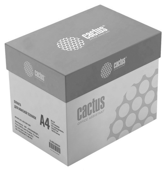 Бумага Cactus CS-OPB-A480250 A4/80г/м2/250л./белый CIE153% общего назначения(офисная)