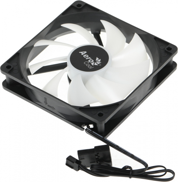 Вентилятор Aerocool Frost 12 120x120mm 3-pin 4-pin (Molex)24dB 160gr LED Ret