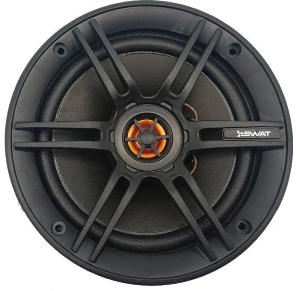 Колонки автомобильные Swat Horn SP-C6 240Вт 88дБ 4Ом 16.5см (6 1/2дюйм) (ком.:2кол.) коаксиальные дв