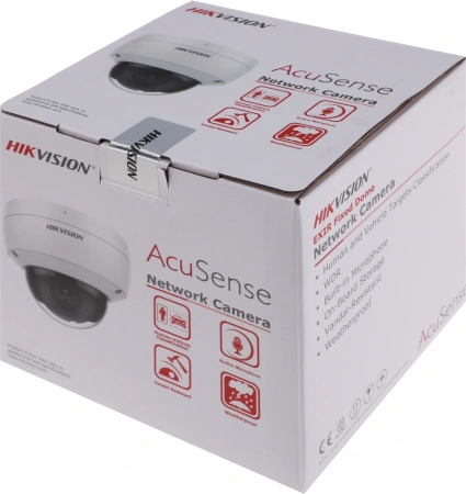 Камера видеонаблюдения IP Hikvision DS-2CD2143G2-IU(2.8mm) 2.8-2.8мм цветная корп.:белый