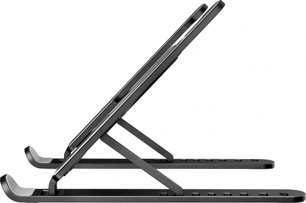 Подставка для ноутбука Buro BU-LS100 260x20x60мм 220г пластик ABS черный