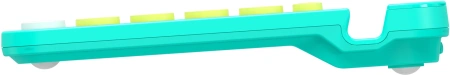 Клавиатура A4Tech Fstyler FBK30 зеленый USB беспроводная BT/Radio slim Multimedia (FBK30 AVOCADO)