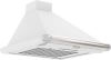 Вытяжка каминная Elikor Сатурн 50П-180-В1Л белый/нержавеющая сталь управление: кнопочное (1 мотор)