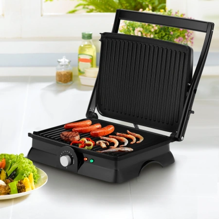 Электрогриль Maxwell MW-1960 2000Вт стальной