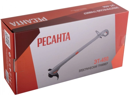 Триммер электрический Ресанта ЭТ-450 400Вт разбор.штан. реж.эл.:леска
