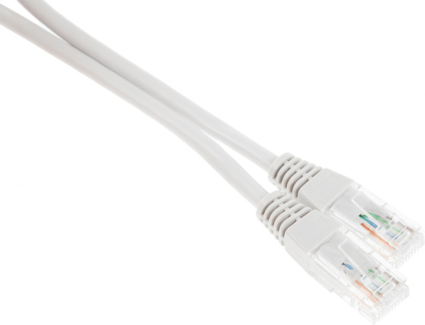 Патч-корд Lanmaster TWT-45-45-0.5-GY UTP RJ-45 вил.-вилка RJ-45 кат.5E 0.5м серый ПВХ (уп.:1шт)